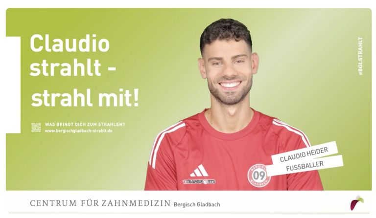 Filme: Bergisch Gladbach strahlt Kampagne - Centrum für Zahnmedizin Bergisch Gladbach